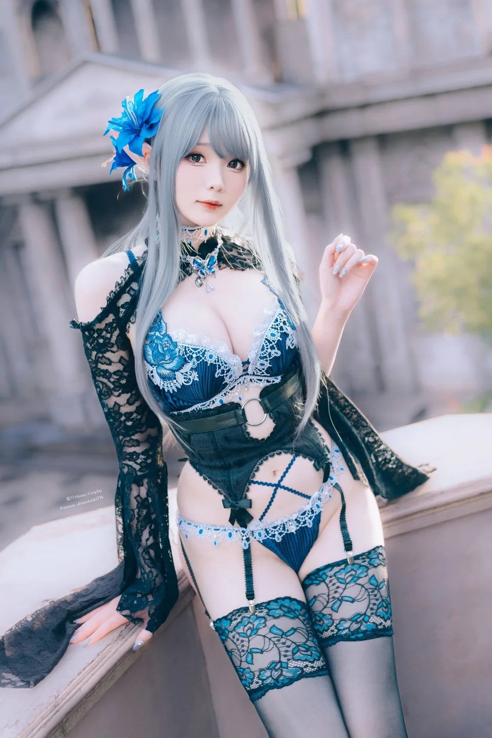 霜月shimo - No.151 Original Dark Elf [16P-45MB] tg@simisebaisi 【丝足阁】004.webp